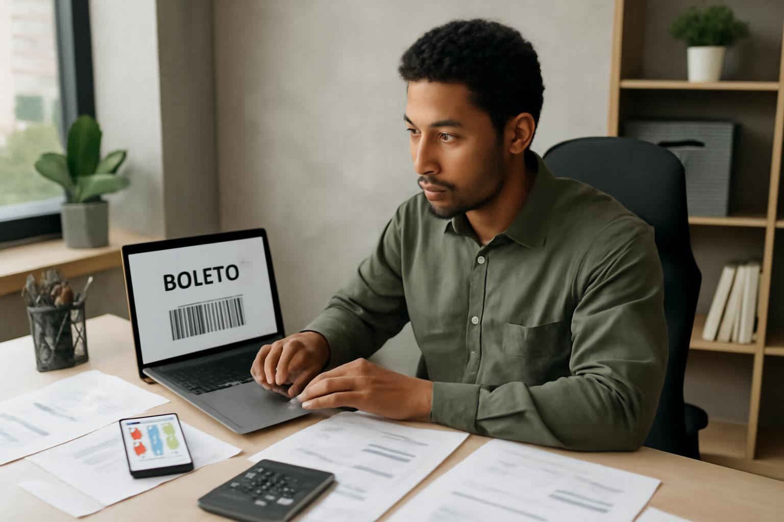 Imagem de destaque: Como emitir boletos sem pagar mensalidade: guia completo para microempresas