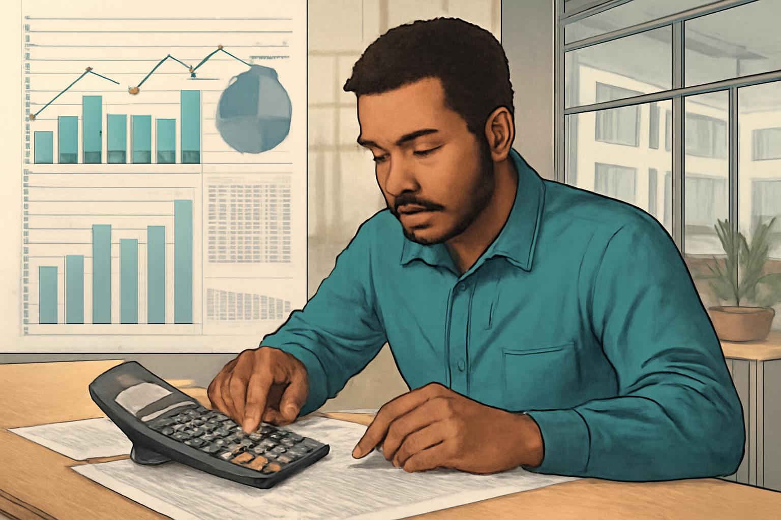 Imagem de destaque: Como calcular o CET de empréstimos e financiamentos: guia completo