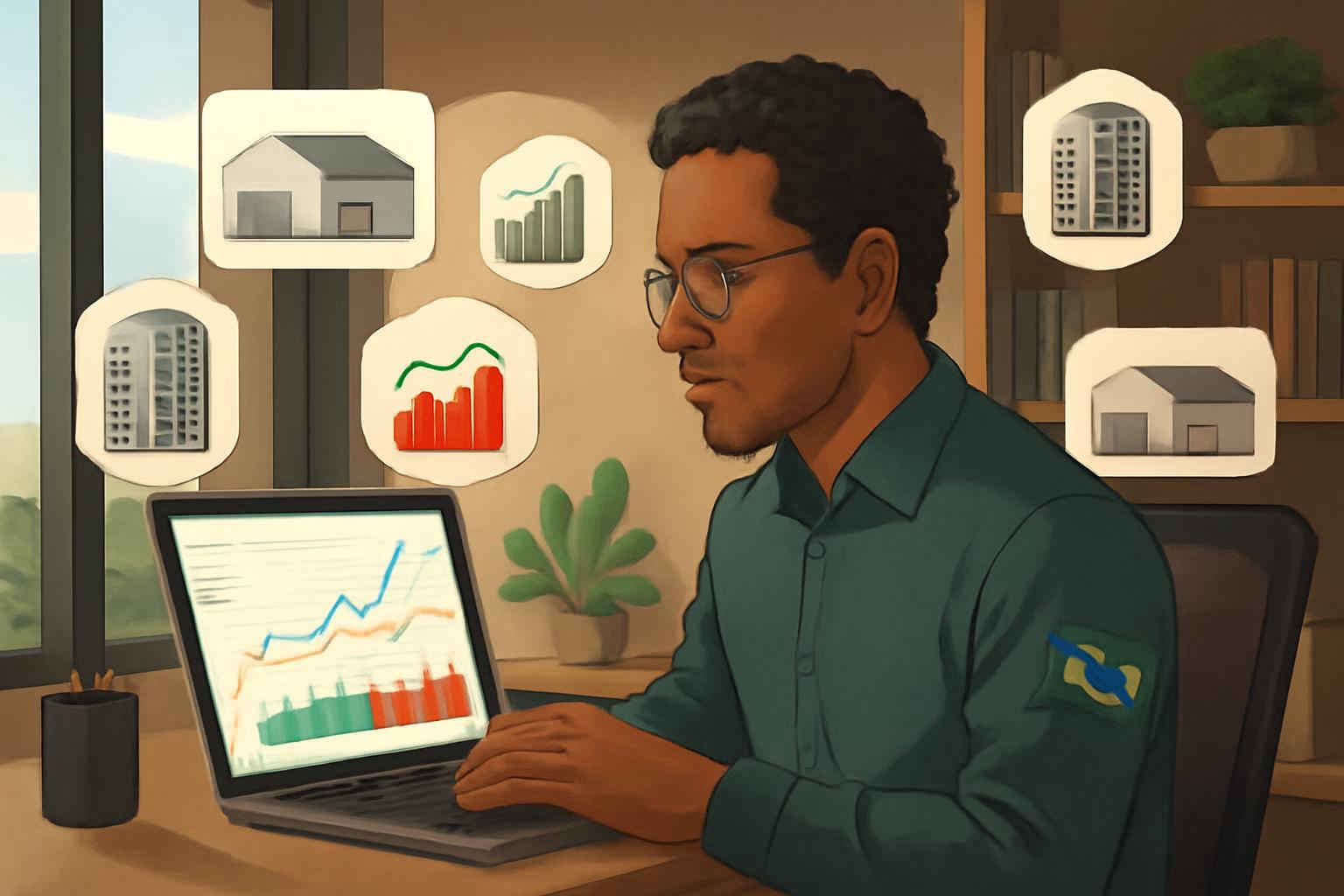 Imagem de destaque: Como investir em fundos imobiliários no Brasil: guia prático de diversificação de carteira
