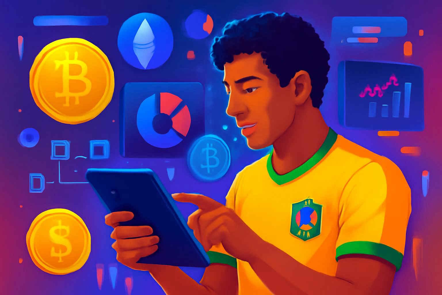 Imagem de destaque: Como investir em plataformas DeFi com segurança: guia para renda passiva de criptomoedas
