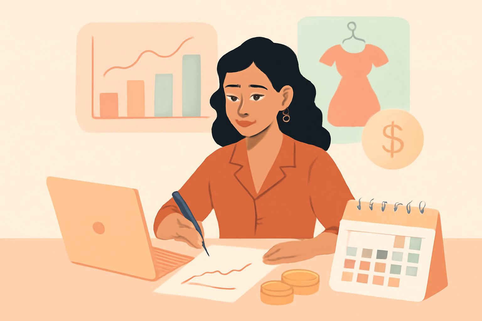Imagem de destaque: Como planejar o fluxo de caixa para e-commerce de moda sazonal