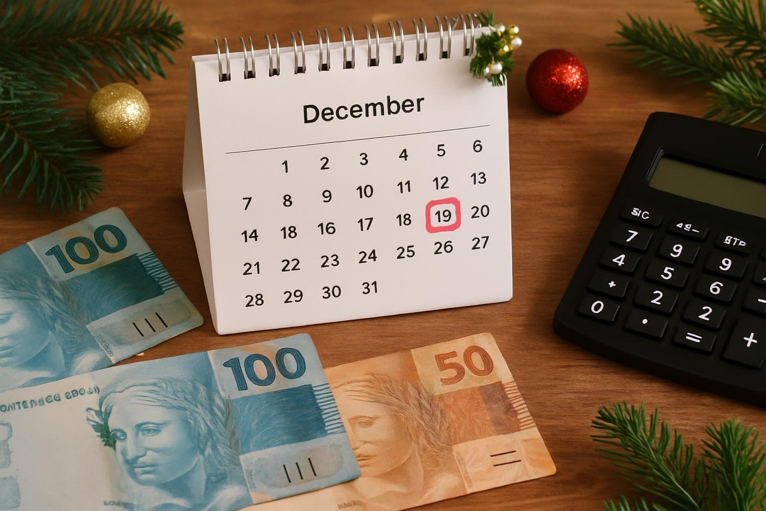 Imagem de destaque: 2ª parcela do 13º salário em 2025: pagamento antecipado para 19 de dezembro