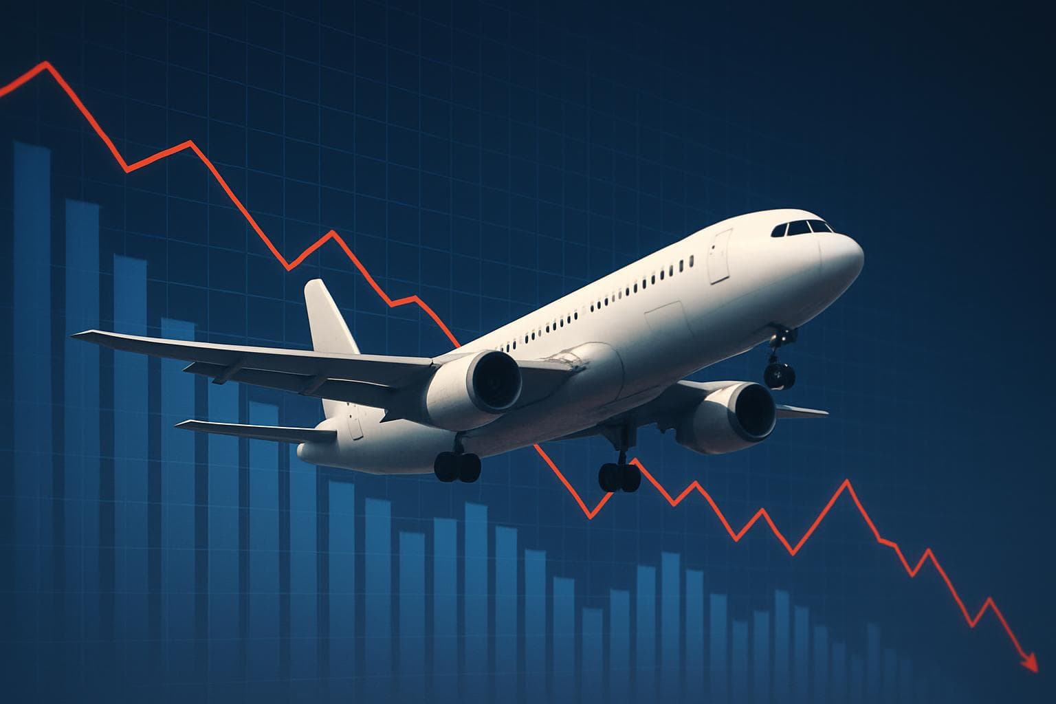 Imagem de destaque: Azul despenca 23% com forte diluição prevista após aprovação do Chapter 11