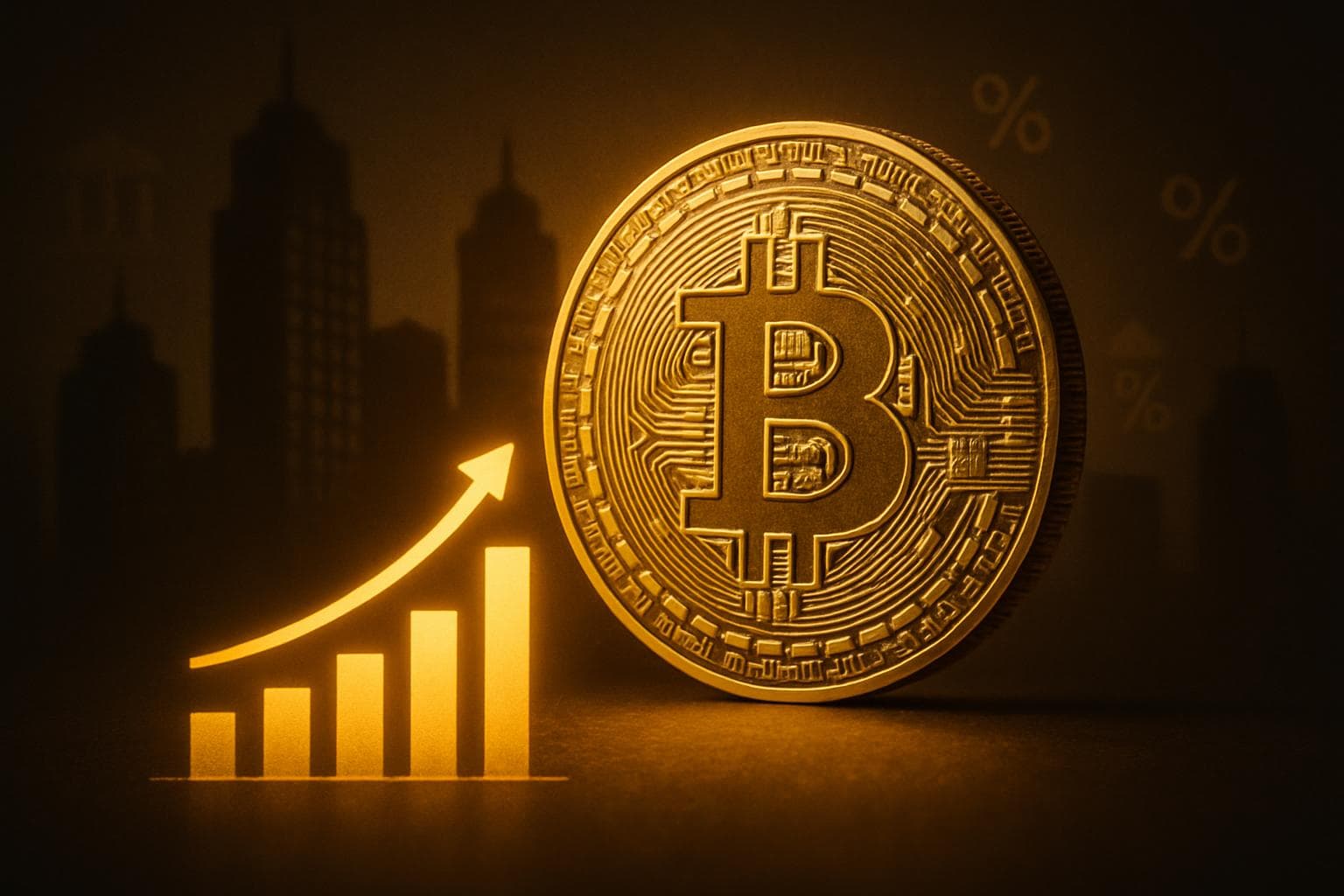 Imagem de destaque: Bitcoin dispara antes de decisões de juros nos EUA e Brasil