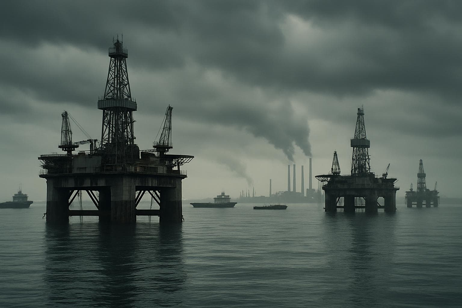 Imagem de destaque: Greve dos petroleiros paralisa 24 plataformas e 8 refinarias da Petrobras