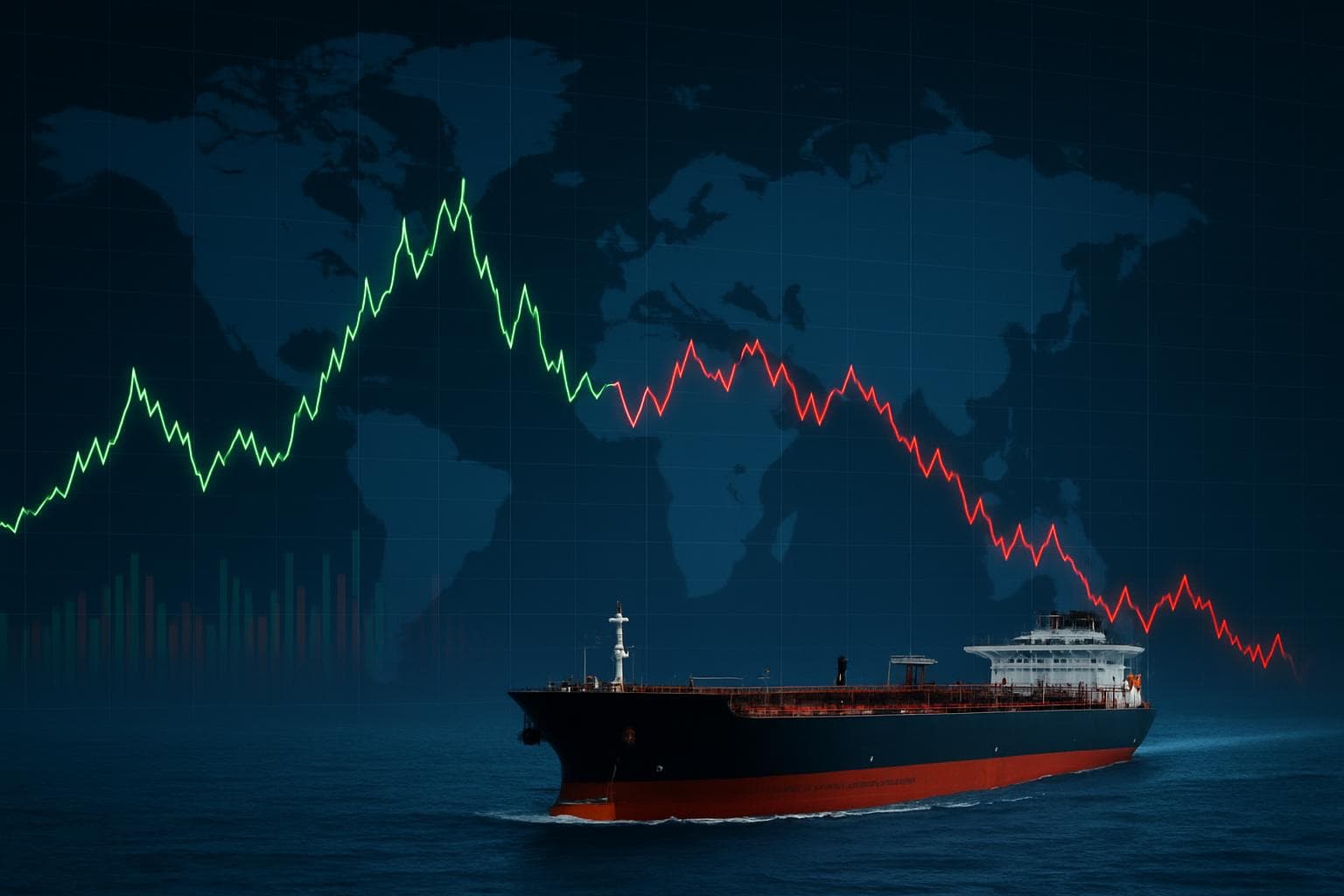 Imagem de destaque: Mercados oscilam com tensão geopolítica e incerteza eleitoral
