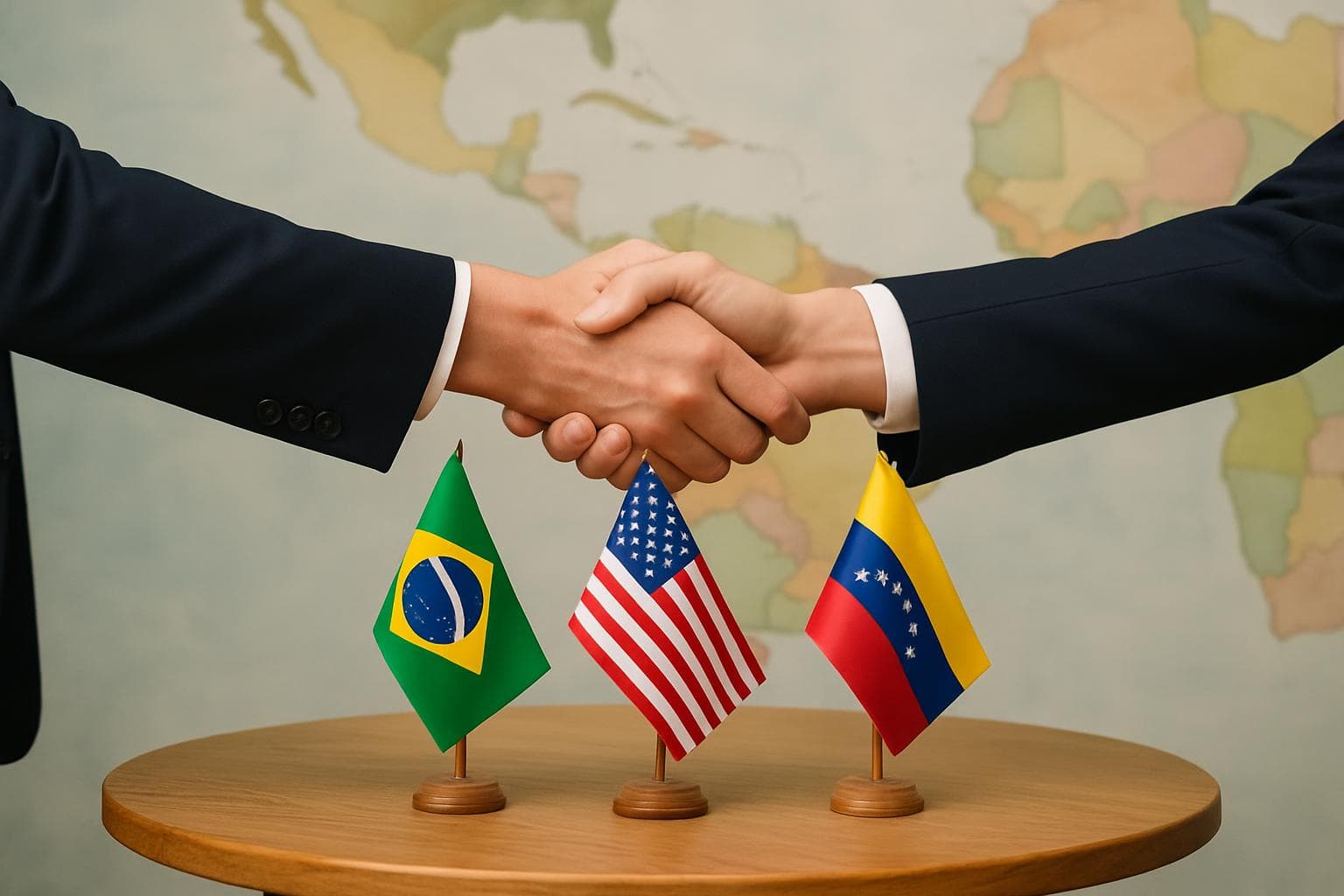 Imagem de destaque: Lula estuda diálogo com Trump antes do Natal para evitar conflito na Venezuela