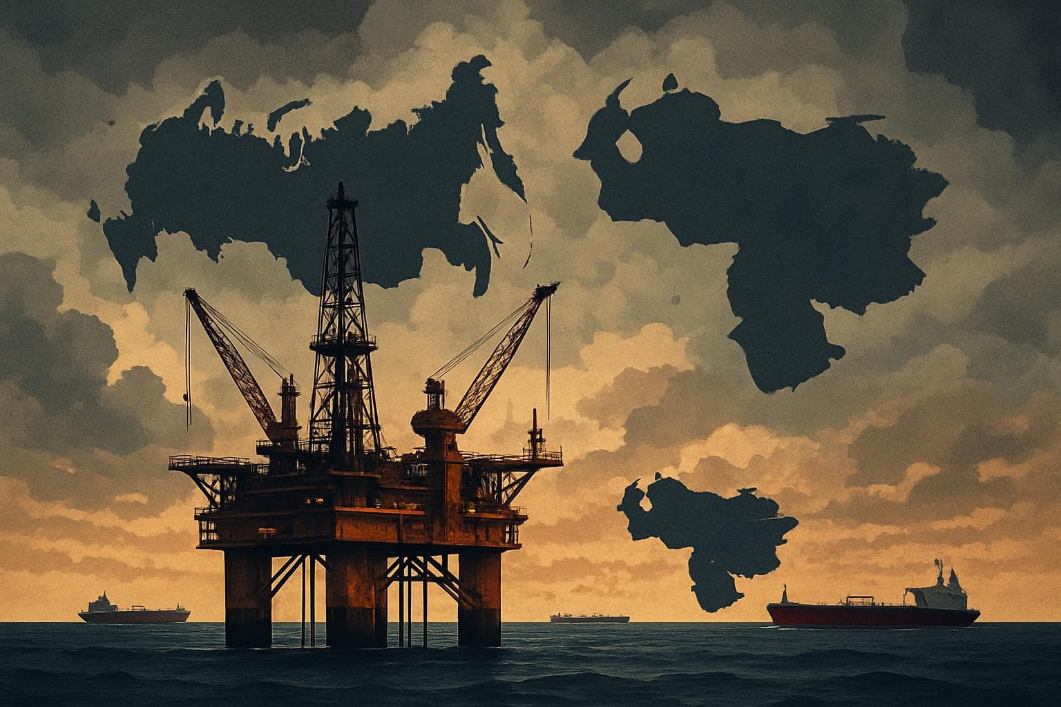 Imagem de destaque: Alta do petróleo ultrapassa US$ 60 com tensões na Rússia e Venezuela