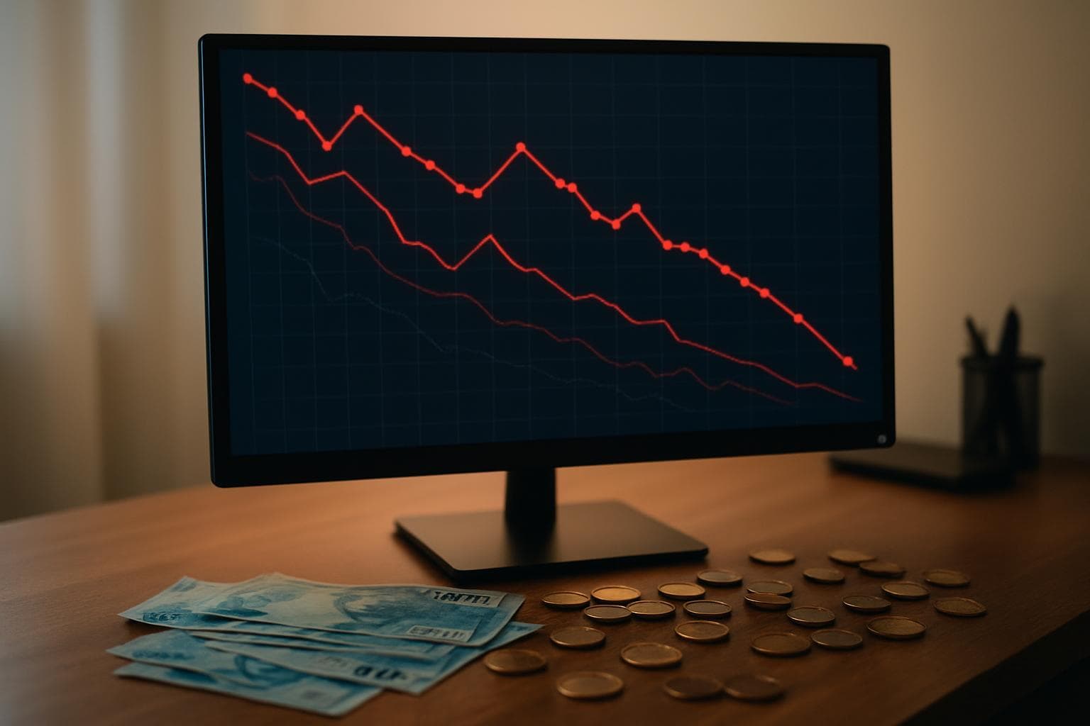 Imagem de destaque: Pré-eleitoral agita mercados: Ibovespa recua e dólar beira R$5,50