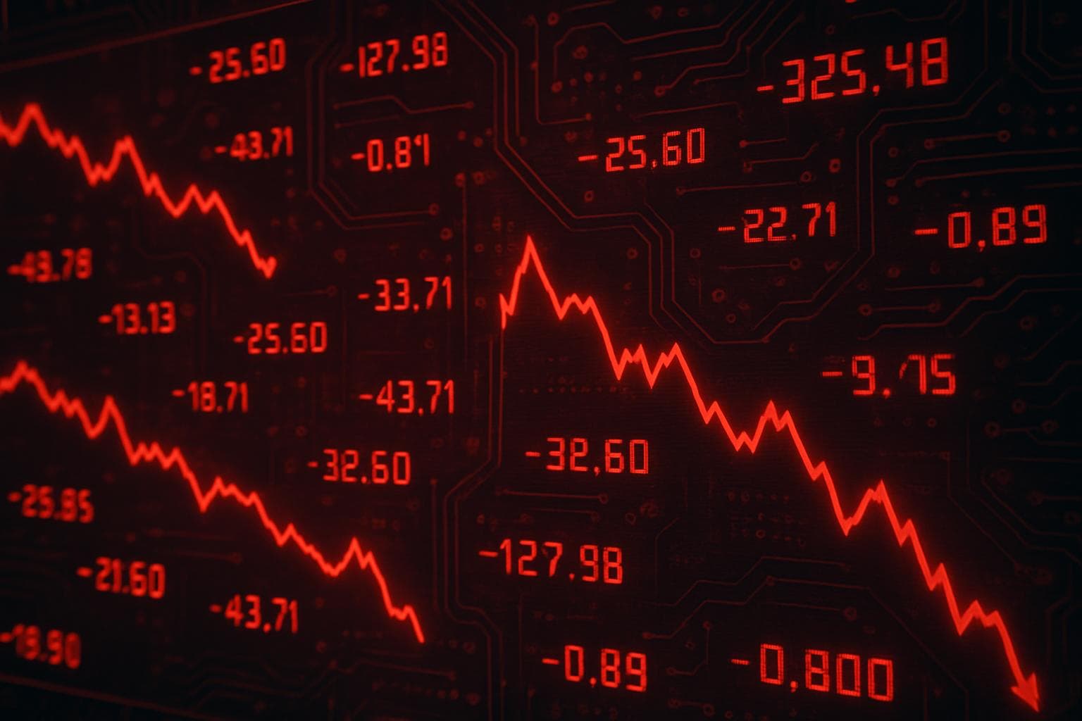 Imagem de destaque: Wall Street fecha em baixa sob pressão de ações de tecnologia