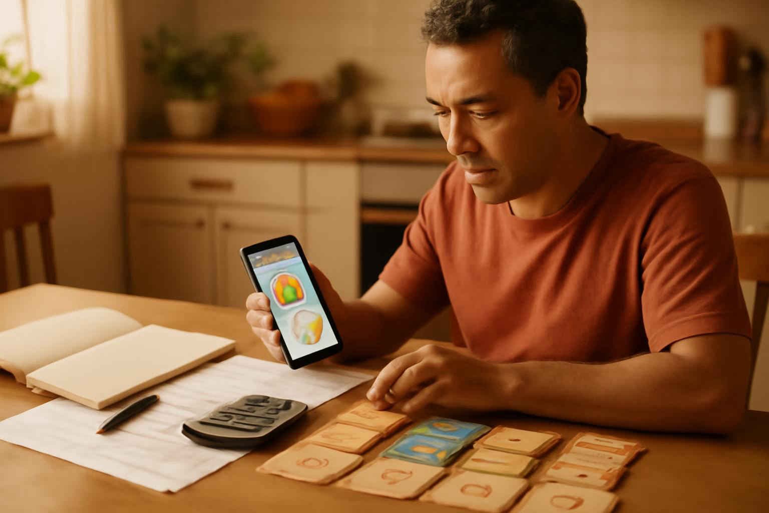 Imagem de destaque: Como organizar o dinheiro por contas separadas: método simples para salário, despesas fixas, variáveis, reserva e metas
