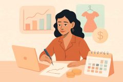 Como planejar o fluxo de caixa para e-commerce de moda sazonal