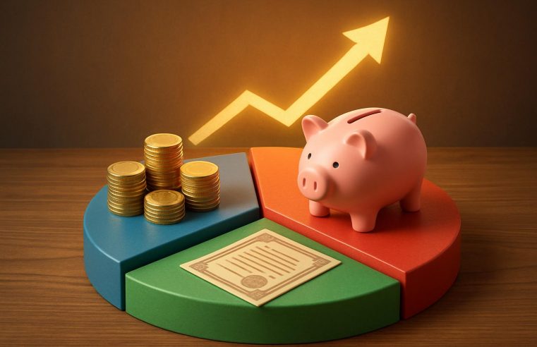 Ativos financeiros das famílias crescem 10,1% em 2024, mas seguros perdem espaço