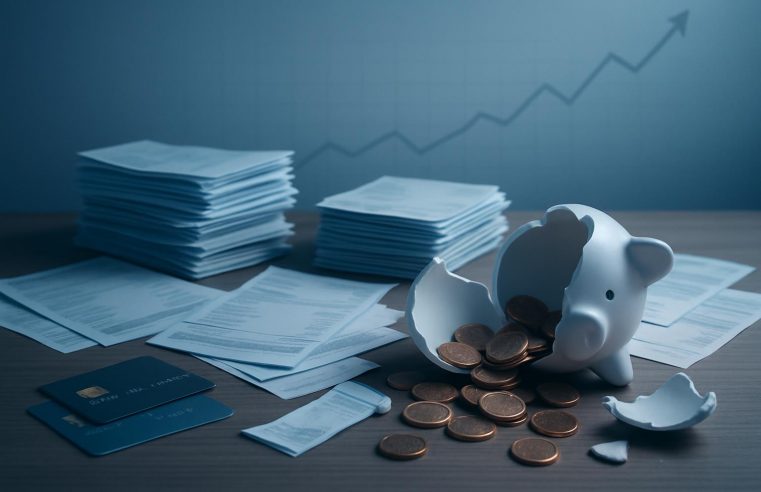 Burnout Financeiro: Como Dívidas e Alto Custo de Vida Comprometem a Saúde Mental