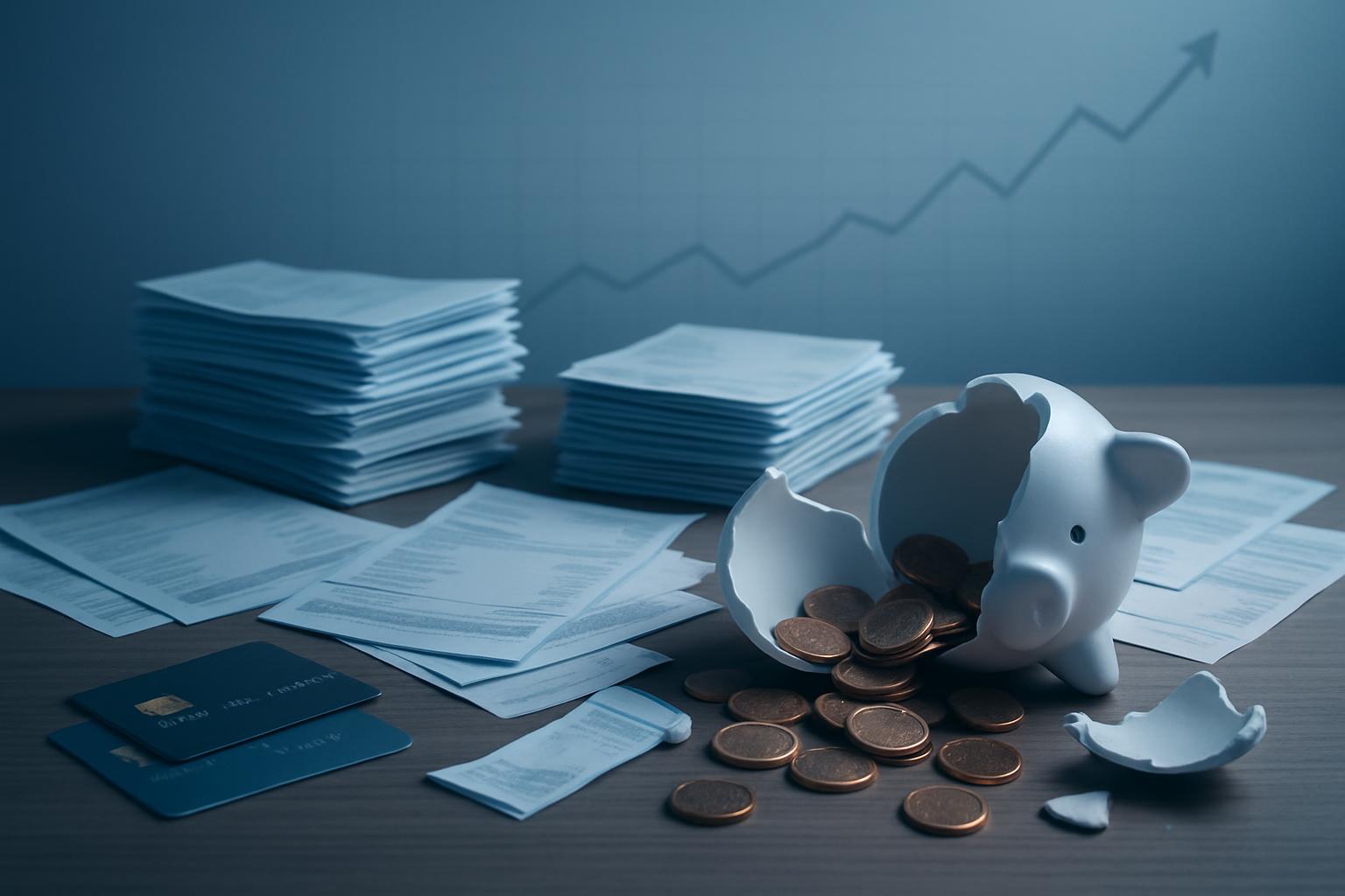 Burnout Financeiro: Como Dívidas e Alto Custo de Vida Comprometem a Saúde Mental