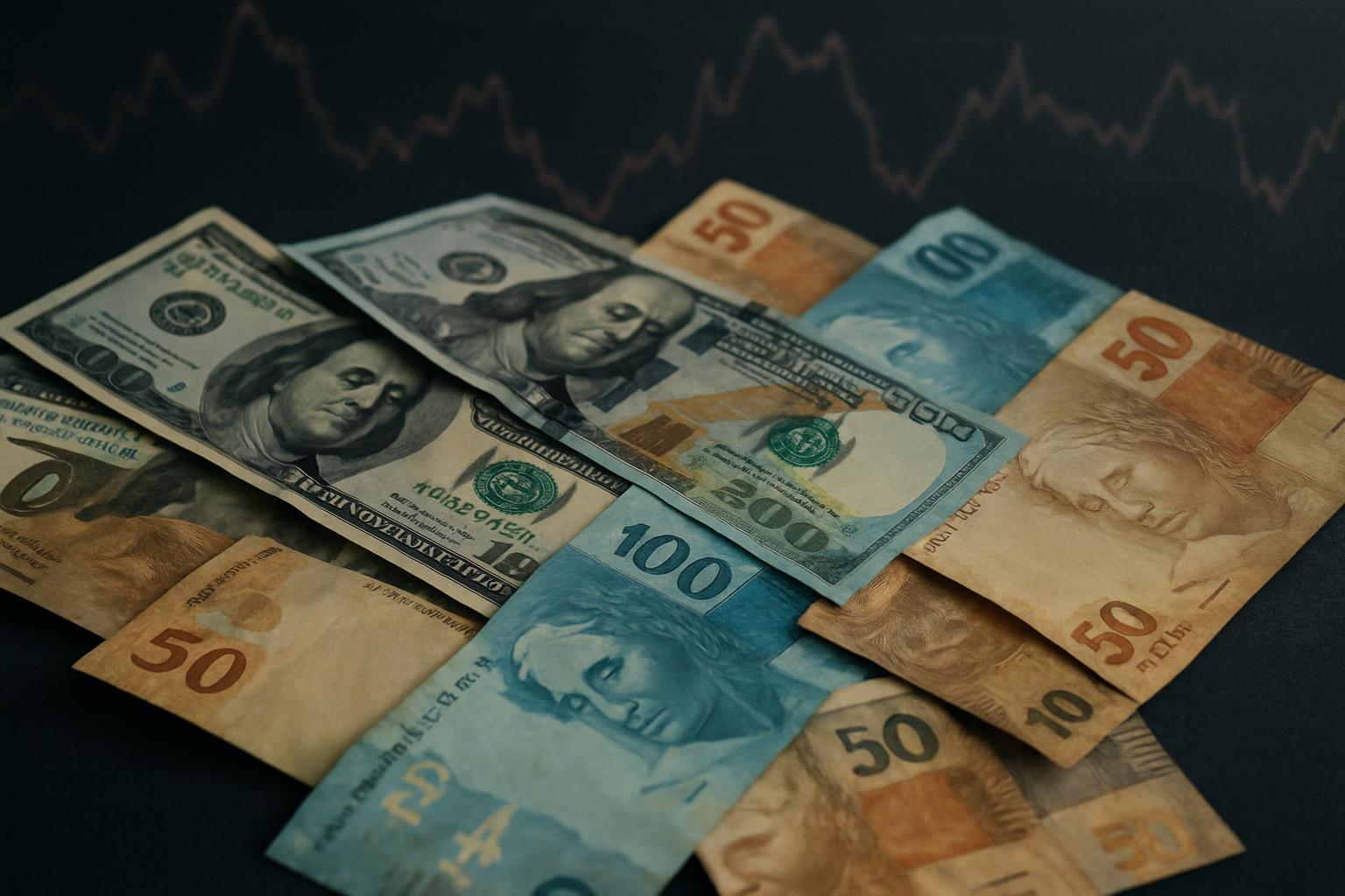 Dólar opera quase estável perto de R$5,42 após payroll dos EUA