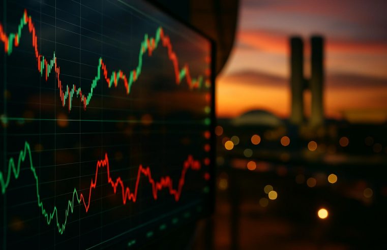 Ibovespa oscila entre decisões do Fed, Copom e tensão política em Brasília