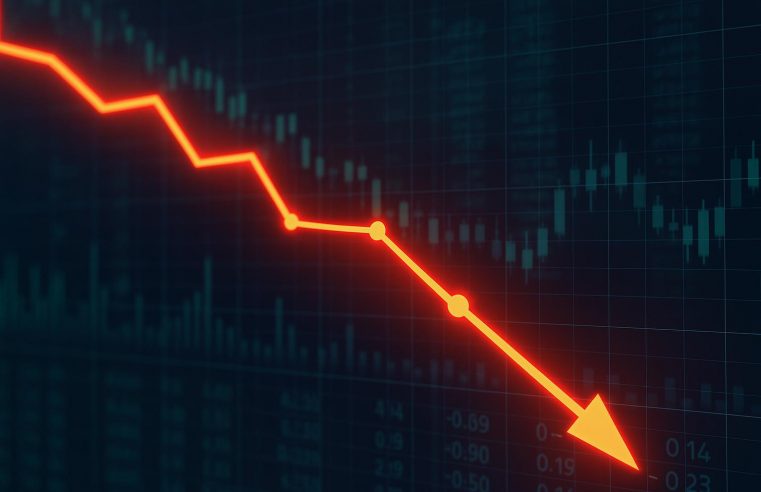 Ibovespa despenca 2,4% com pressão de Petrobras e bancos; Vale evita tombo pior