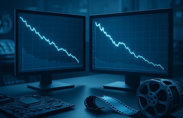 Mercado americano recua com forte queda de tecnologia e embate entre Netflix e Paramount