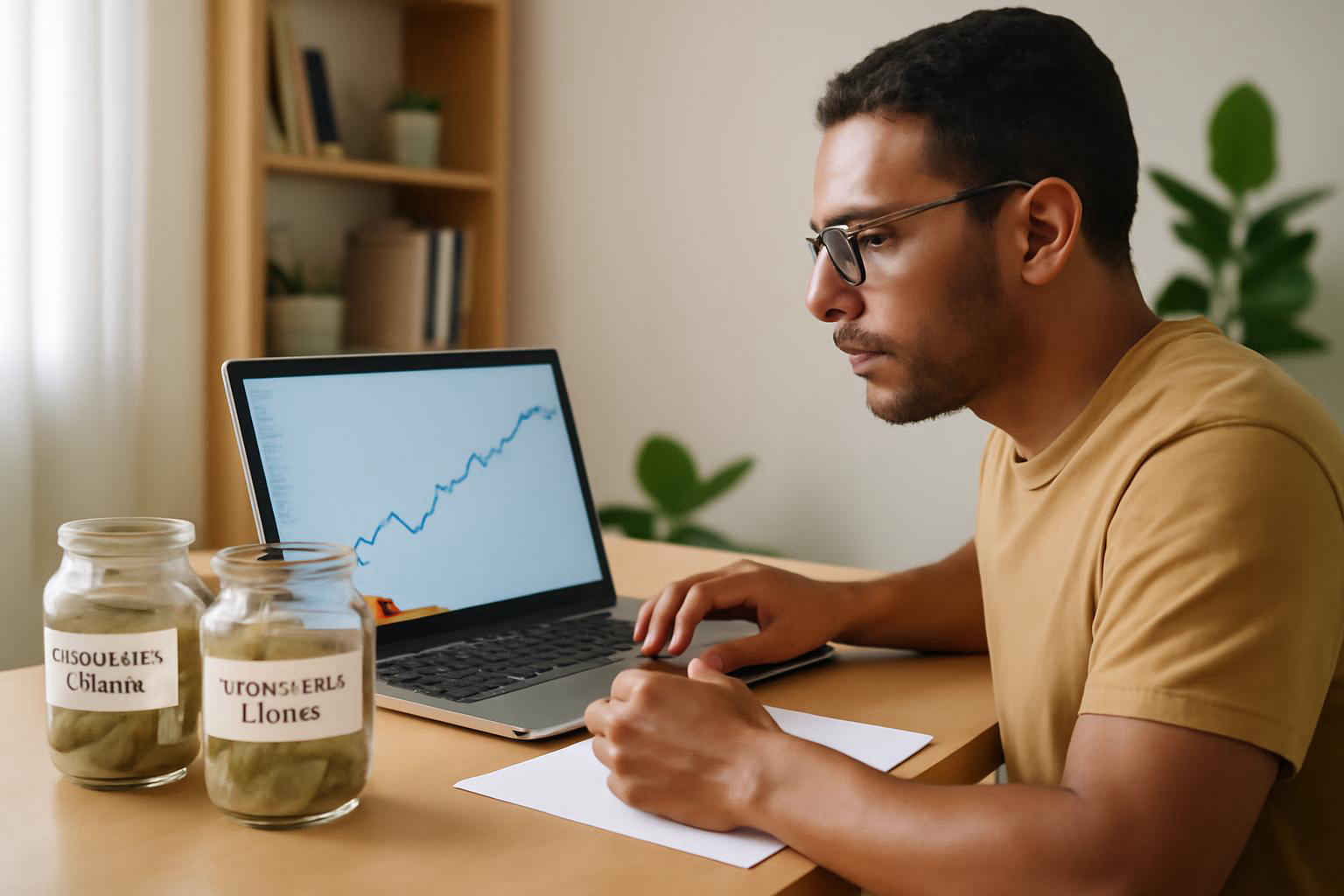 Como montar uma reserva de oportunidade: método simples para aproveitar quedas sem mexer na sua segurança financeira