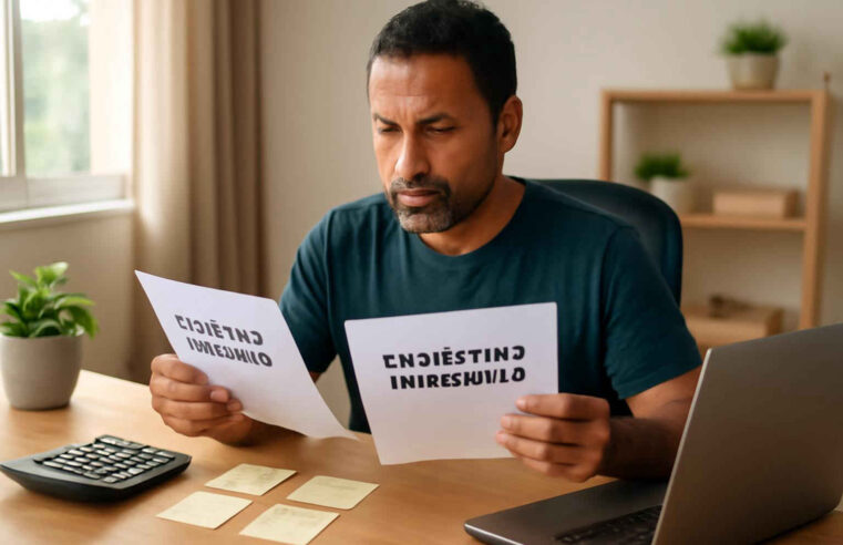 Vale a pena fazer empréstimo consignado para quitar o cartão de crédito? Como comparar juros, prazo e risco de trocar uma dívida por outra